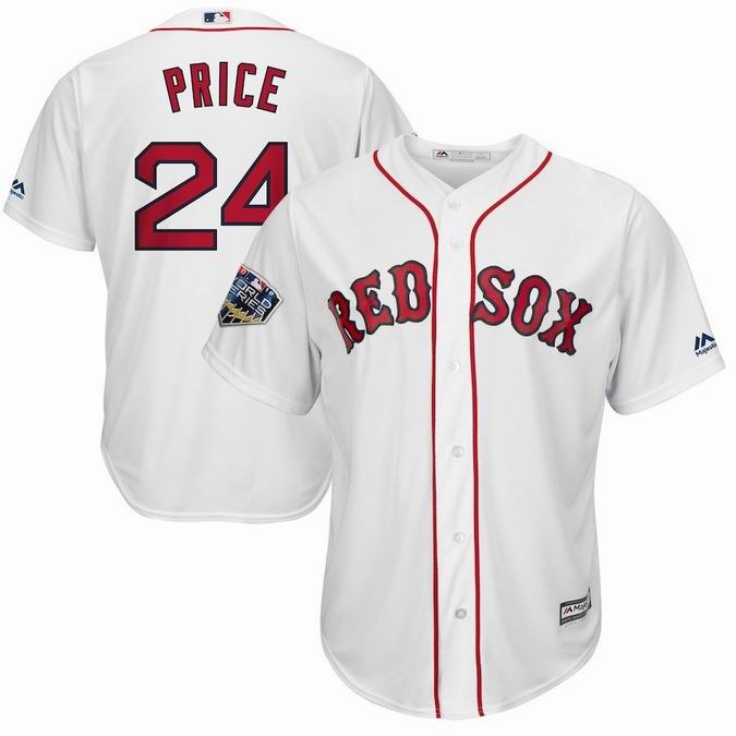 Boston Red Sox 2018 World Series Champions Cool Base Player Jerseys-016